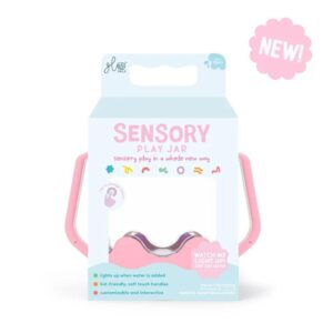 Jarra de Juego Sensorial Rosa Glopals