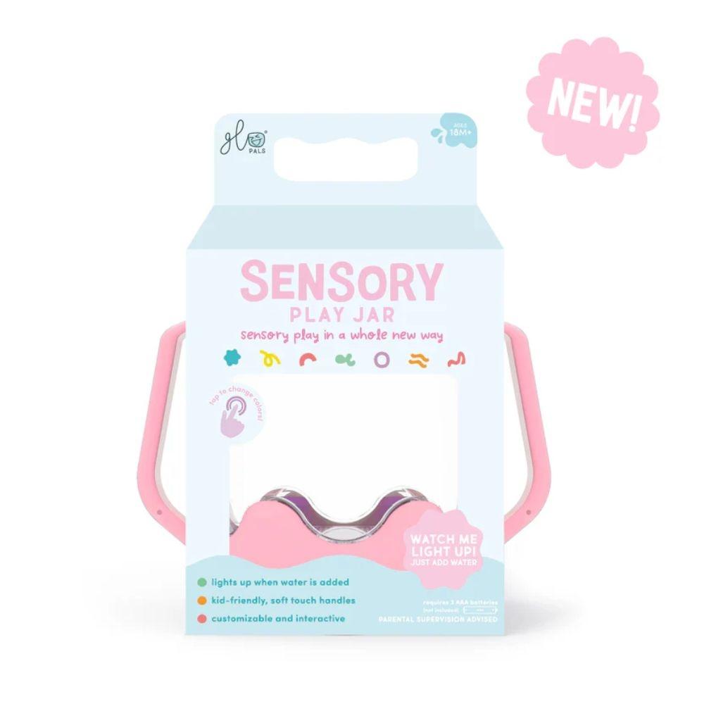 Jarra de Juego Sensorial Rosa Glopals