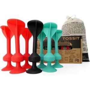 Tossit 7 Dardos Silicona Starter Rojo + Verde
