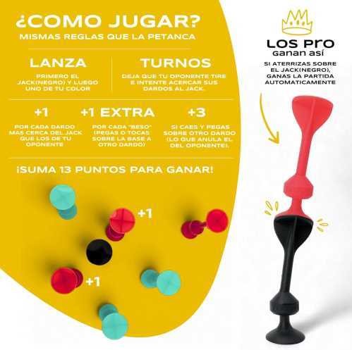 Tossit 7 Dardos Silicona Starter Rojo + Verde - Imagen 5