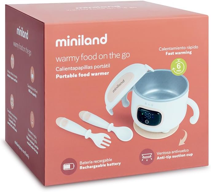 Calienta Potitos y Papillas Warmy Food On de Go Twist Miniland - Imagen 4