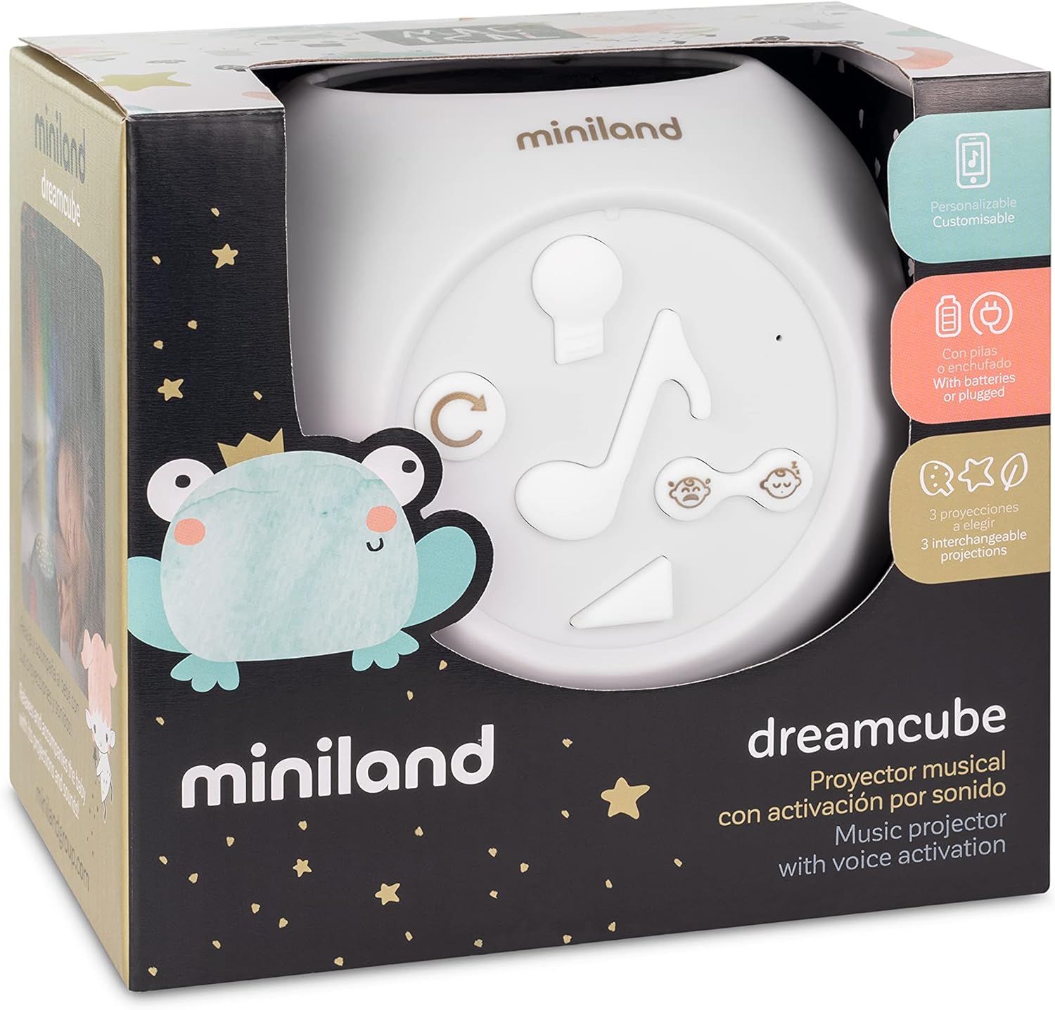 Proyector Musical Dreamcube Magical Miniland