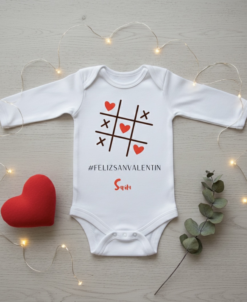 Body o Camiseta personalizada Tres en Raya