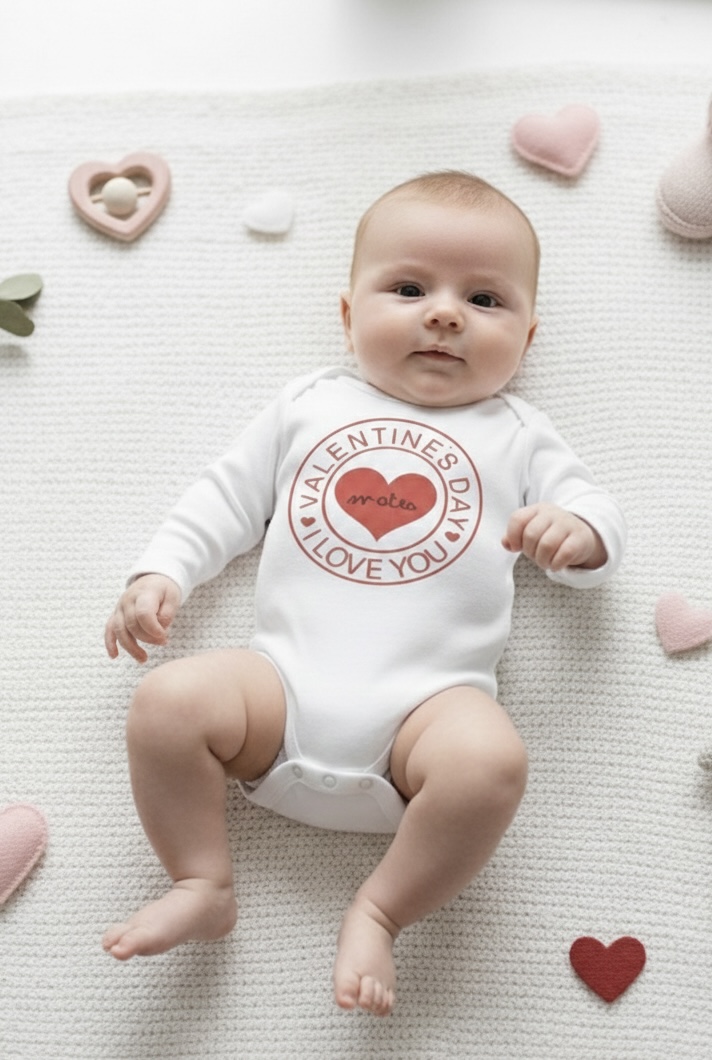 Body o Camiseta personalizada I Love You - Imagen 2