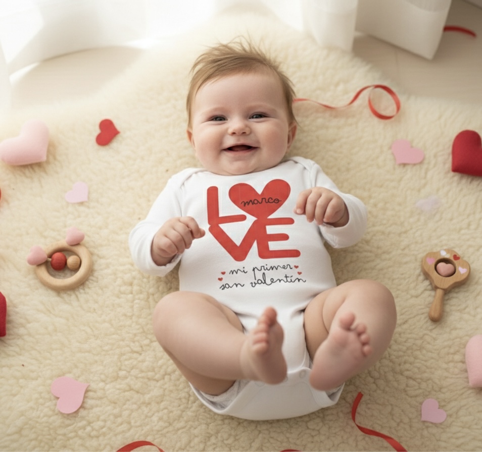 Body o Camiseta personalizada Love - Imagen 2