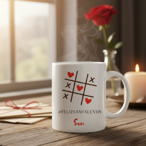 Taza personalizada Tres en Raya