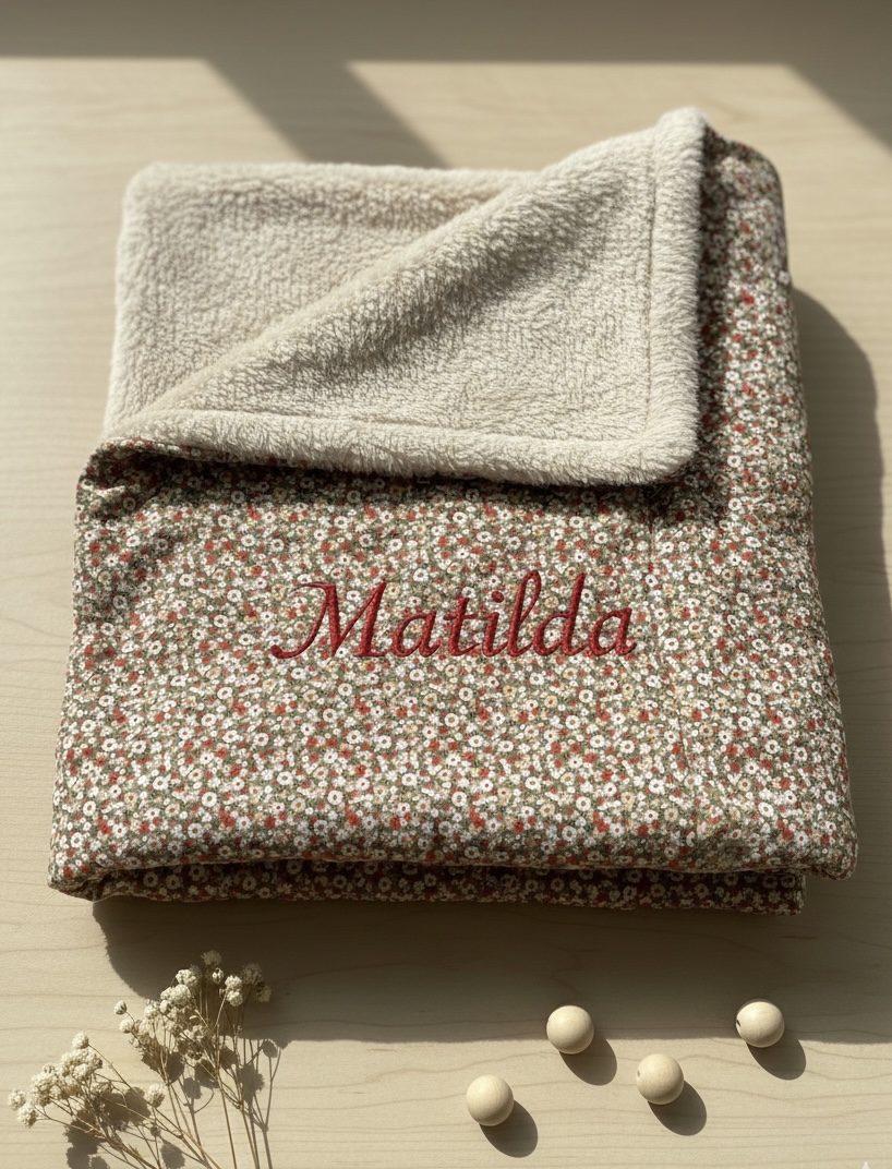 Manta Coralina Personalizado · Colección Amandé