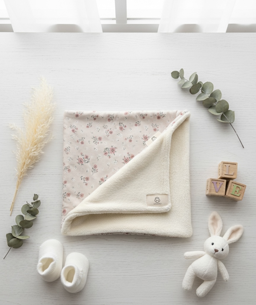 Manta Coralina Personalizado · Colección Rosé - Imagen 3