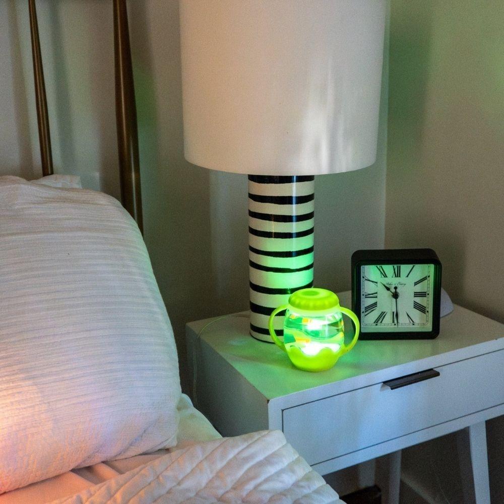 Mini Jarra de Juego Sensorial Verde Glopals - Imagen 5
