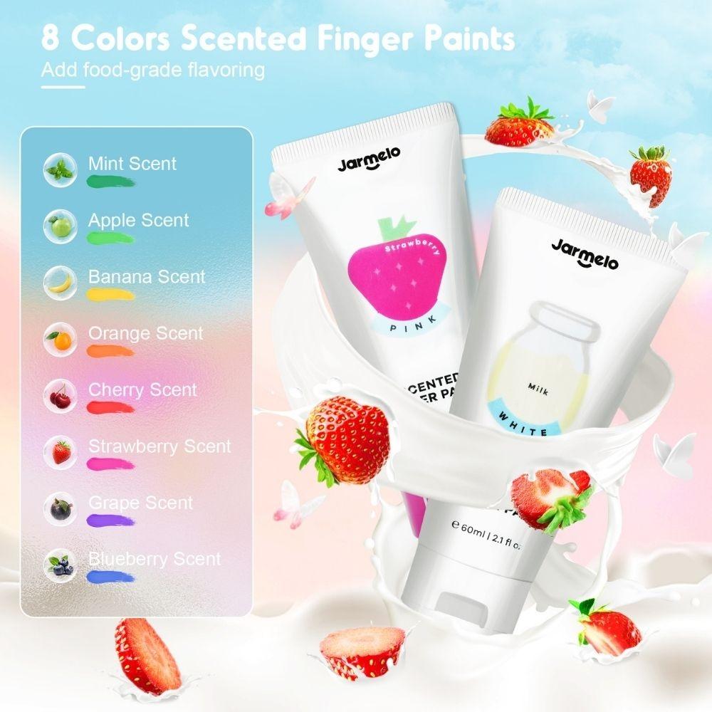 Pintura de dedos perfumada (12 ud.) - Imagen 8