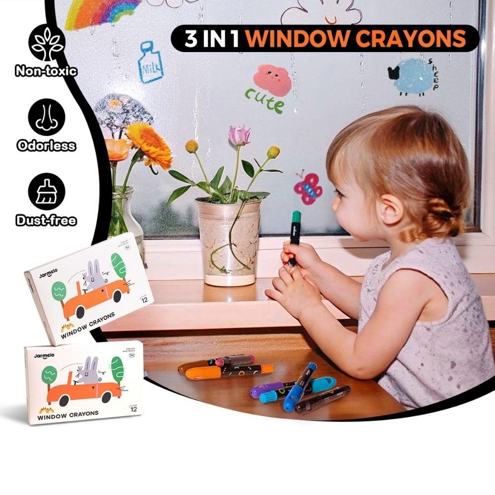 Crayones para cristal, azulejos y papel (12 ud.) - Imagen 5