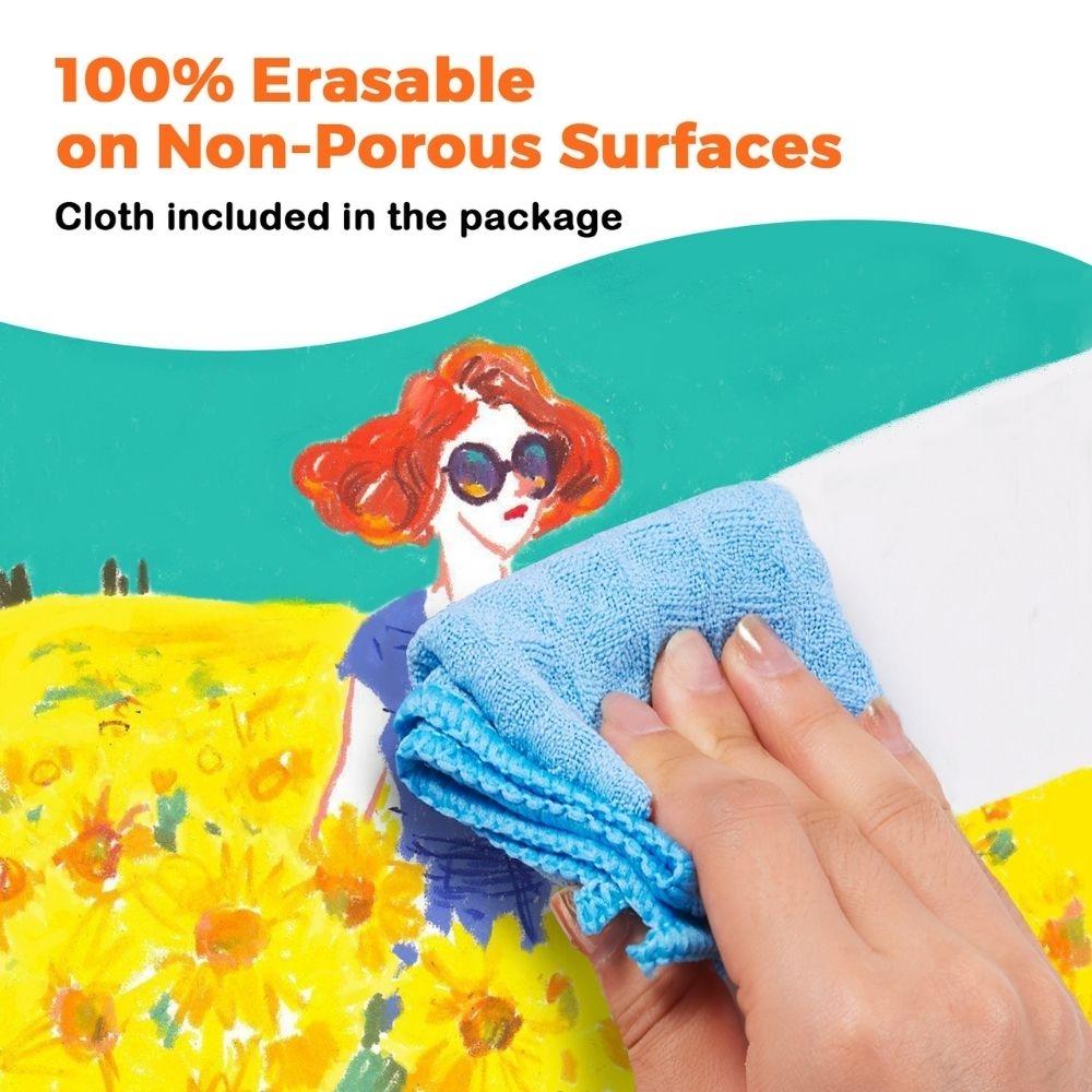 Crayones para cristal, azulejos y papel (12 ud.) - Imagen 9