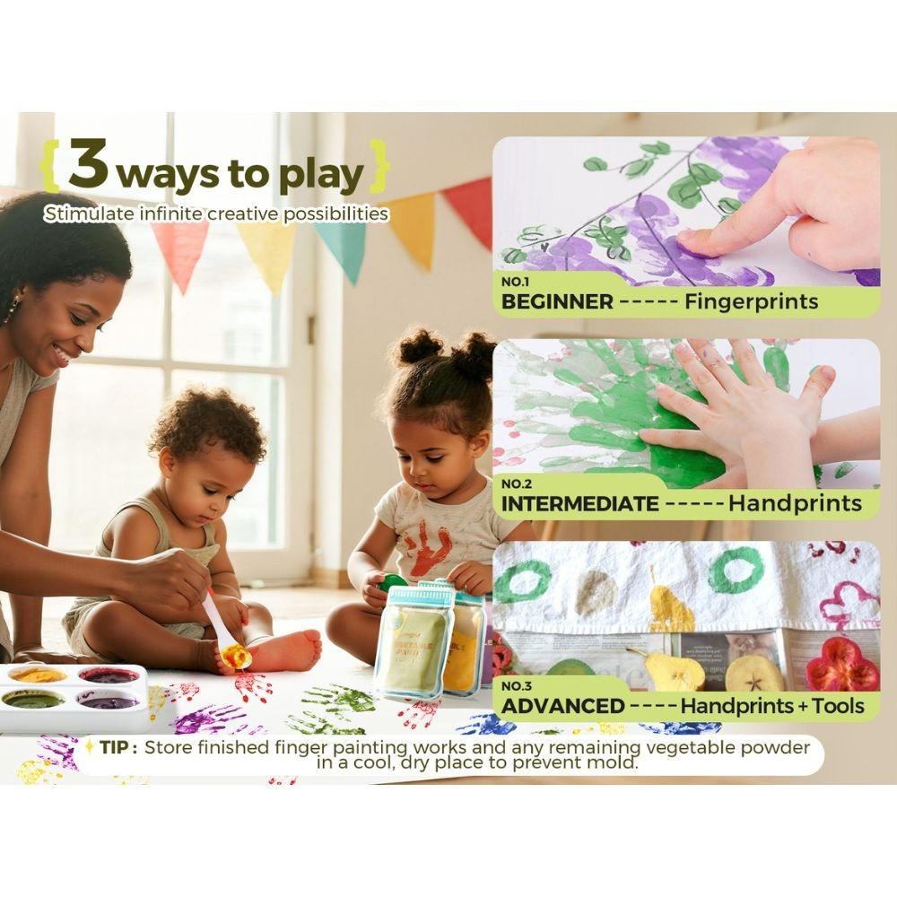 Pintura vegetal en polvo natural (6 colores) - Imagen 12