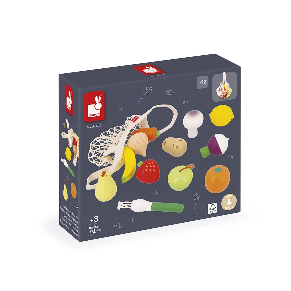 Lote de 12 Filetes de Frutas y Verduras Abuelita Alegre - Imagen 6