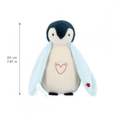 Luz Nocturna Peluche Pingüino Azul - Imagen 3