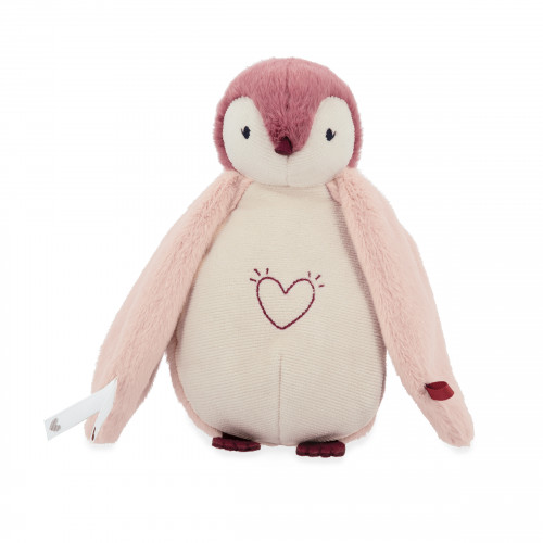 Luz Nocturna Peluche Pingüino Rosa - Imagen 2