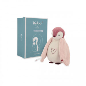 Luz Nocturna Peluche Pingüino Rosa