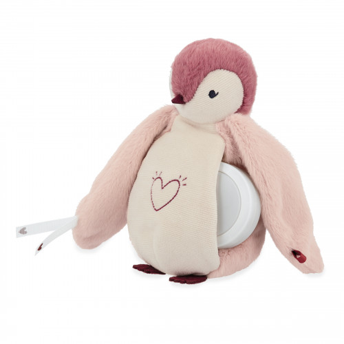 Luz Nocturna Peluche Pingüino Rosa - Imagen 6