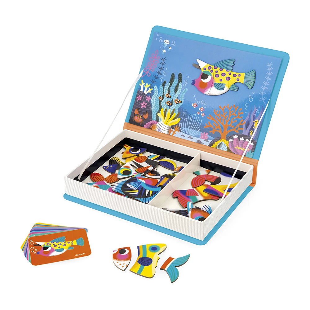 Magnéti'book de peces tropicales, 30 imanes - Imagen 2