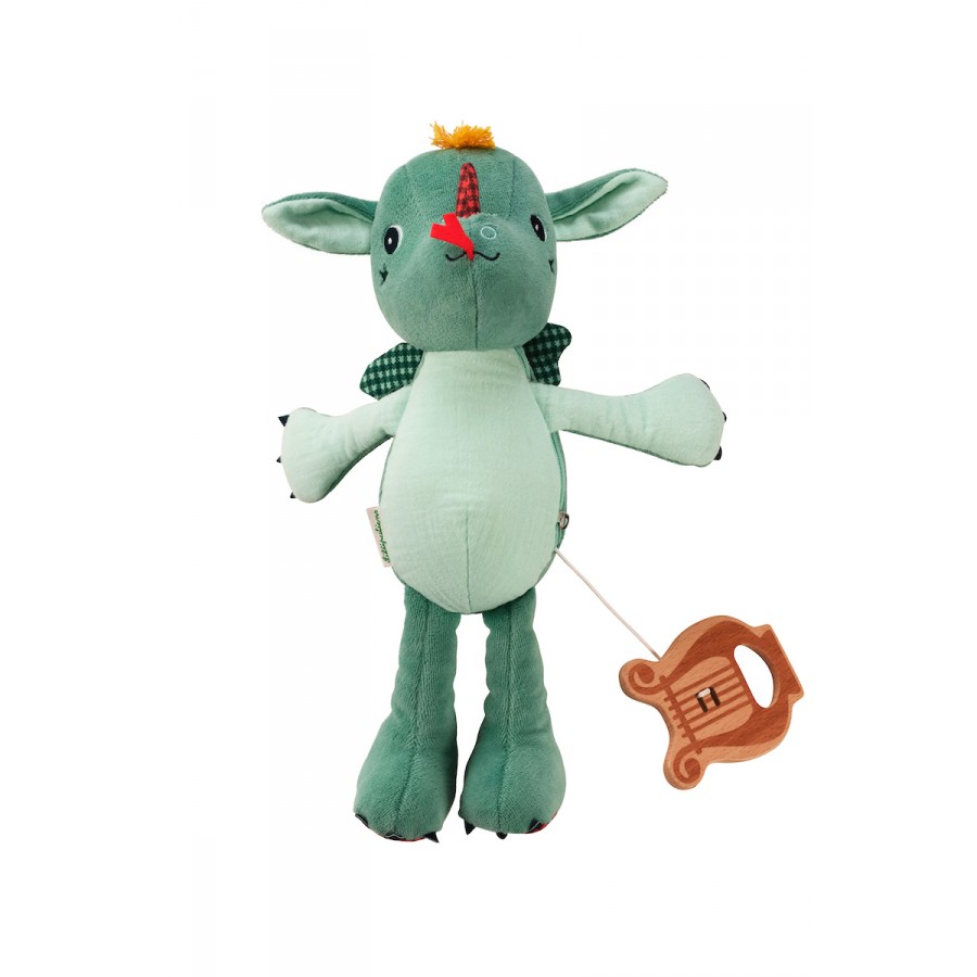 Peluche Musical Joe el Dragón Lilliputiens - Imagen 2
