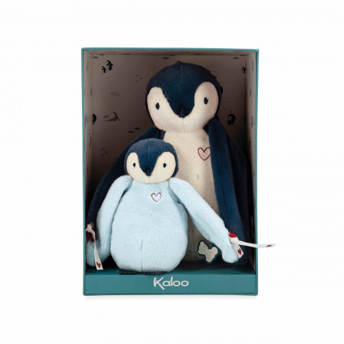 Peluches Pingüino Abrazando Azul - Imagen 4