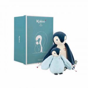 Peluches Pingüino Abrazando Azul