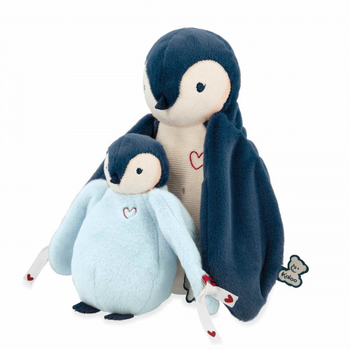 Peluches Pingüino Abrazando Azul - Imagen 5
