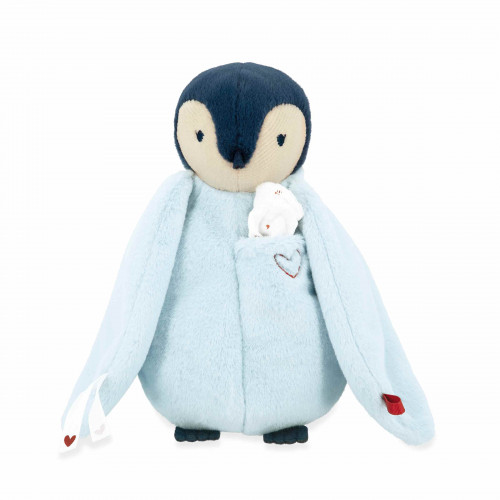 Pingüino de Peluche Besucon Azul - Imagen 2