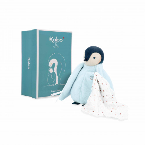 Pingüino de Peluche Besucon Azul