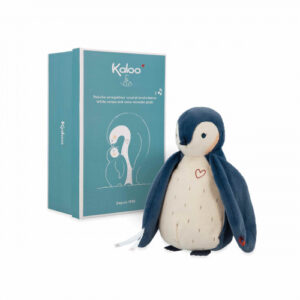 Ruidos Blancos Grabadora de Voz Peluche Pingüino Azul