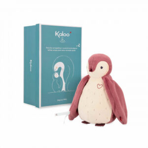Ruidos Blancos Grabadora de Voz Peluche Pingüino Rosa