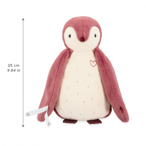 Ruidos Blancos Grabadora de Voz Peluche Pingüino Rosa - Imagen 10