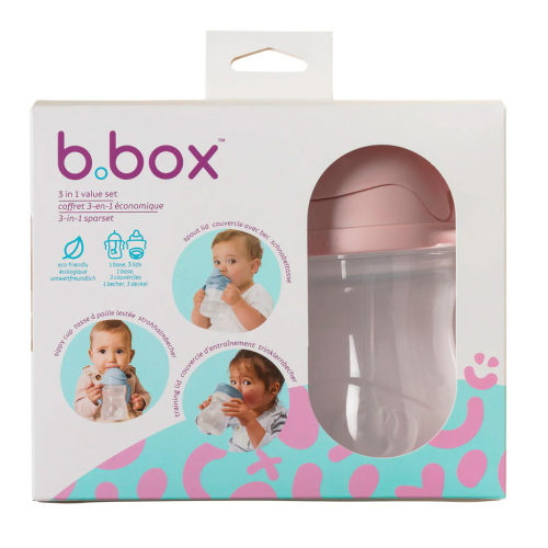 Pack ahorro tazas y vasos bebé 3 en 1 - Blush - Imagen 6