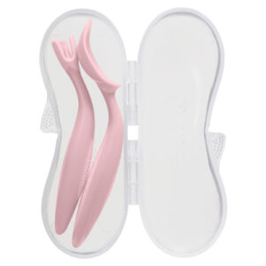 Cubiertos infantiles 2 ud. con Cajita - Blush
