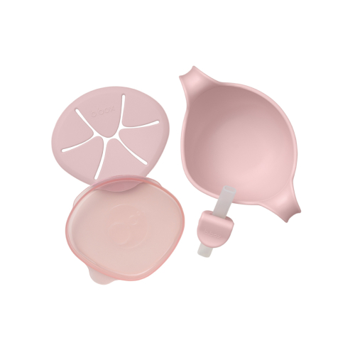 Dispensador merienda 3 en 1 Sip + Snack - Blush