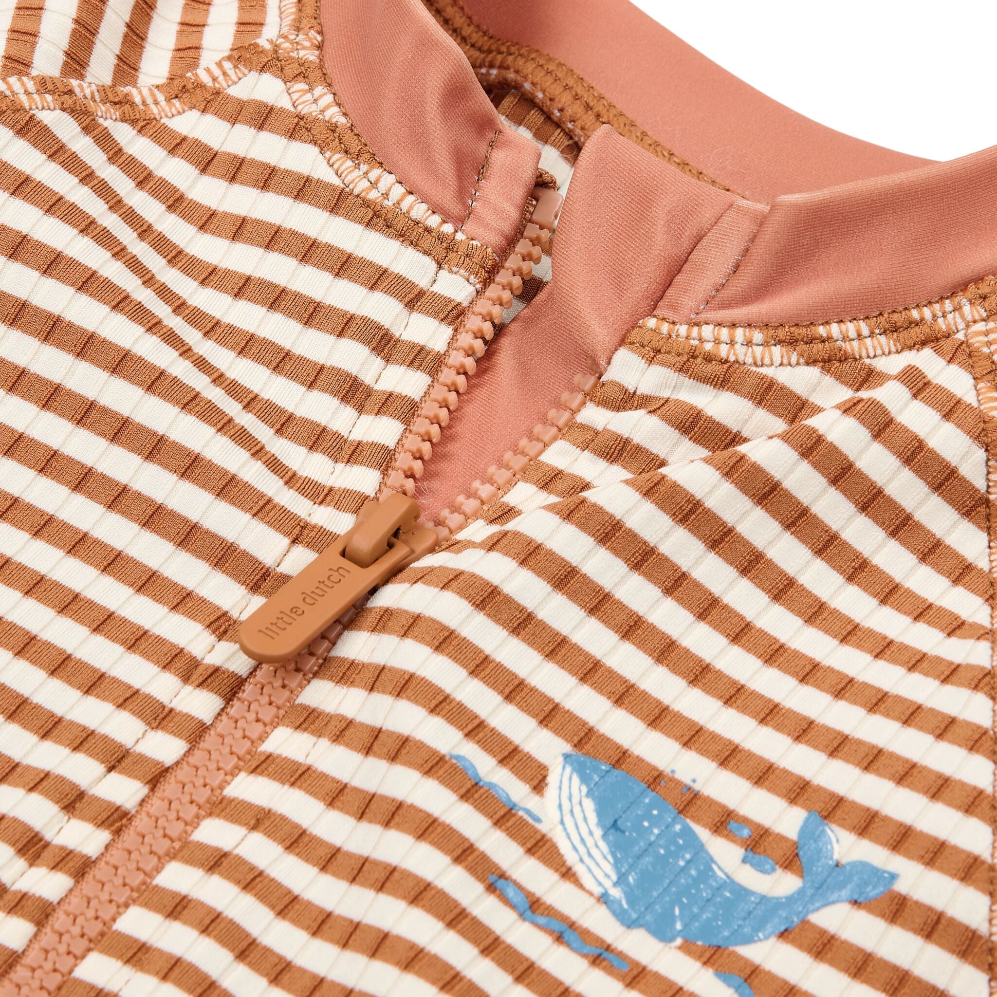 Mono Manga Corta Brown Stripe - Imagen 3