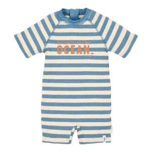 Mono Manga Corta Blue Stripes