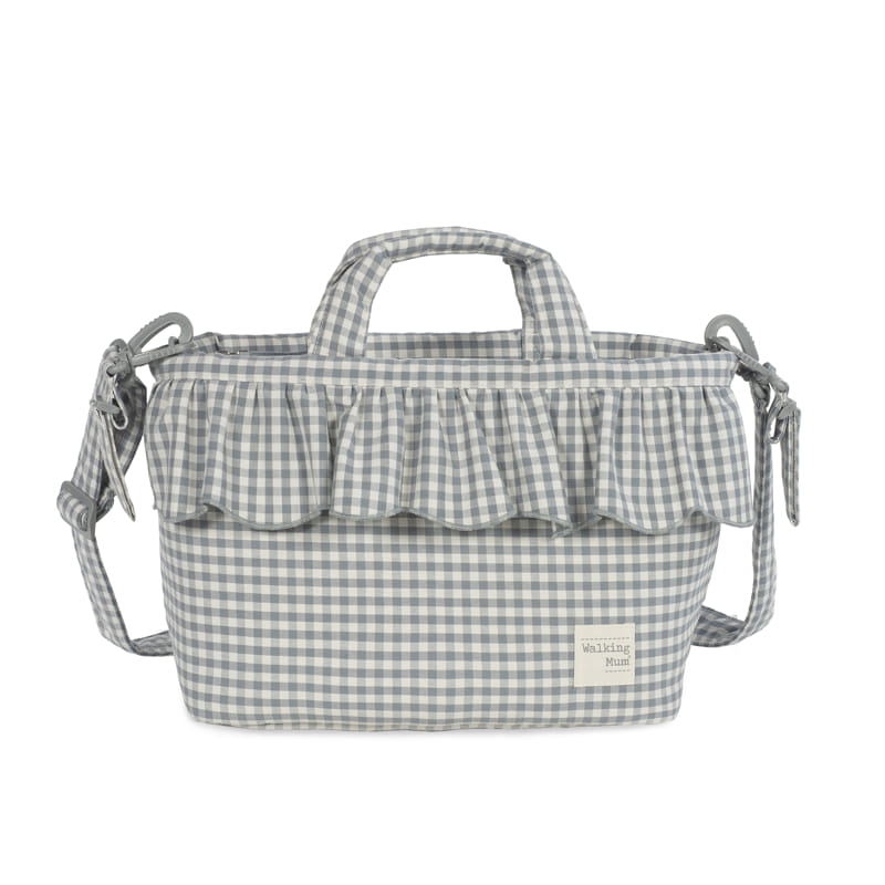 Bolsa Canastilla Praliné Vichy Matcha - Imagen 3