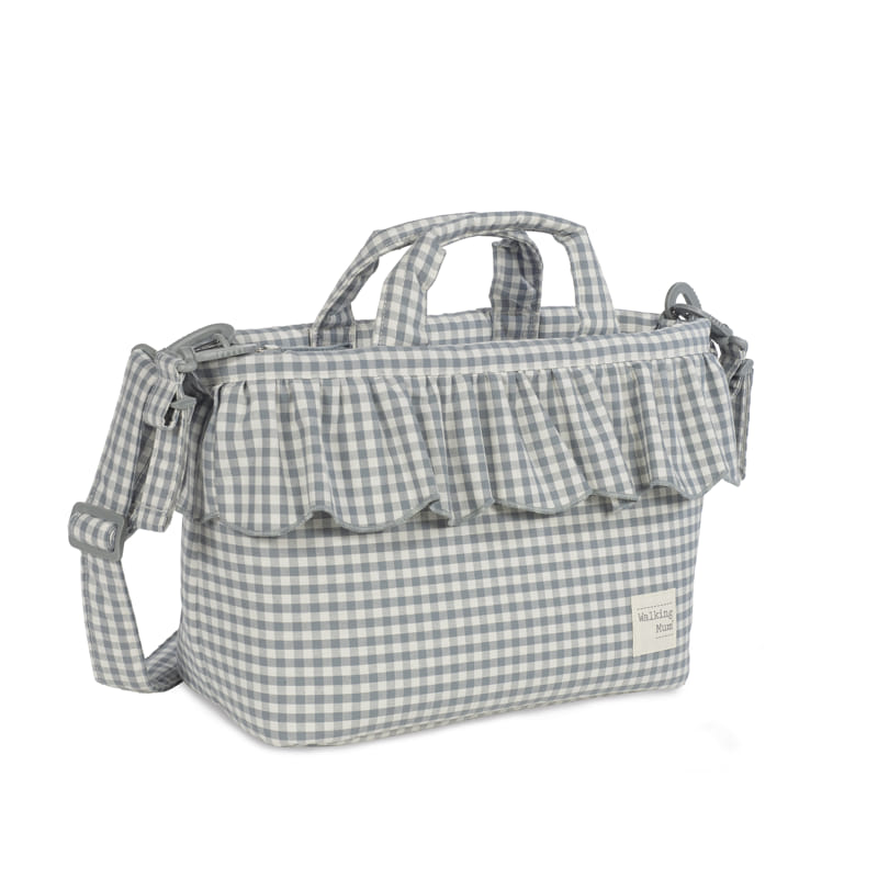 Bolsa Canastilla Praliné Vichy Matcha - Imagen 4