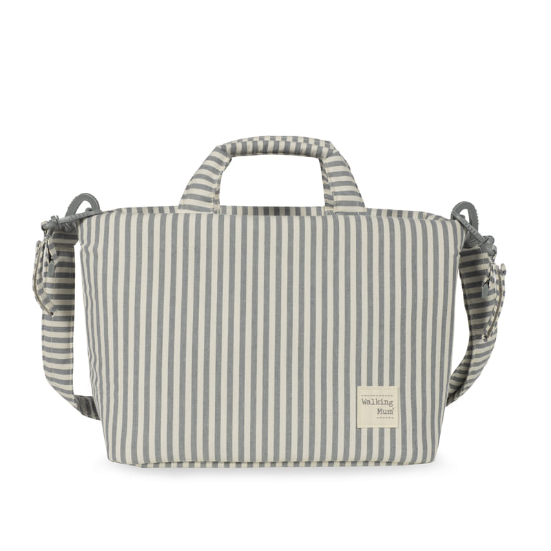 Bolsa Canastilla Praliné Rayas Matcha - Imagen 3