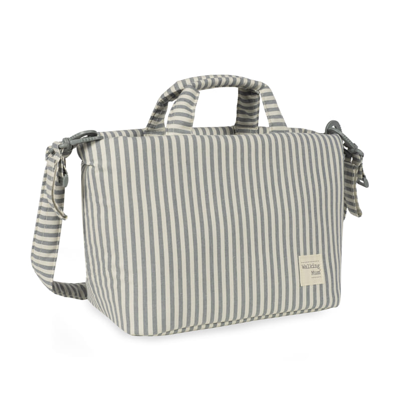 Bolsa Canastilla Praliné Rayas Matcha - Imagen 4