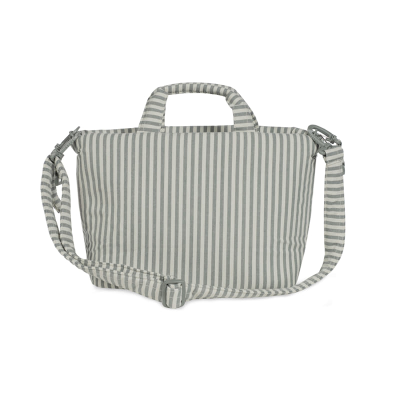 Bolsa Canastilla Praliné Rayas Matcha - Imagen 6