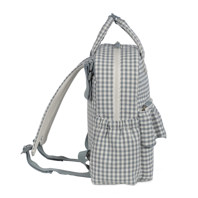 Bolsa Canastilla Praliné Vichy Matcha - Imagen 4