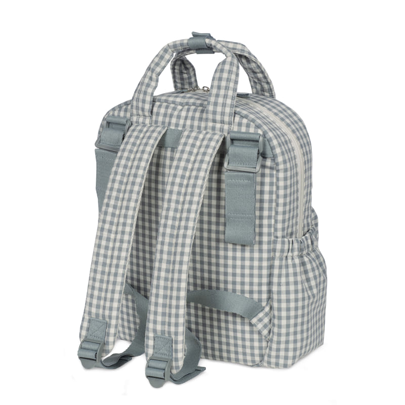Bolsa Canastilla Praliné Vichy Matcha - Imagen 5