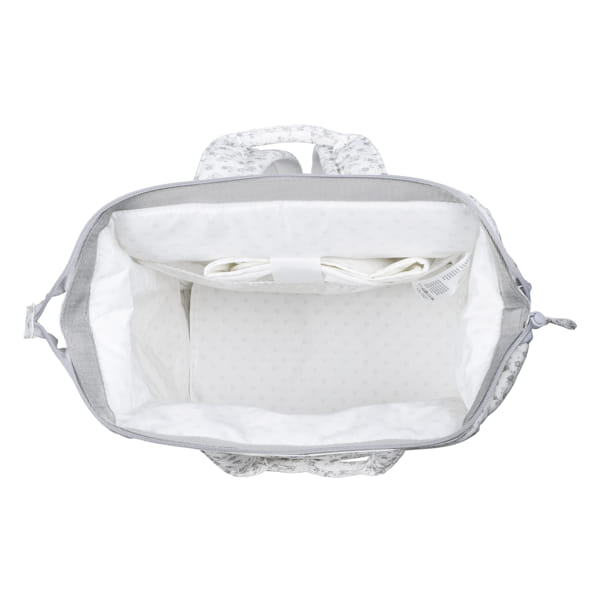 Mochila Little Bloom Flor Gris - Imagen 9