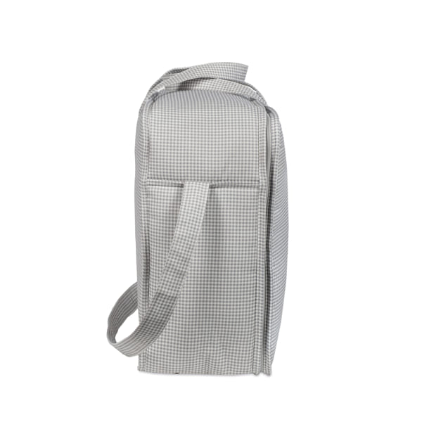 Maleta Little Bloom Vichy Gris - Imagen 3