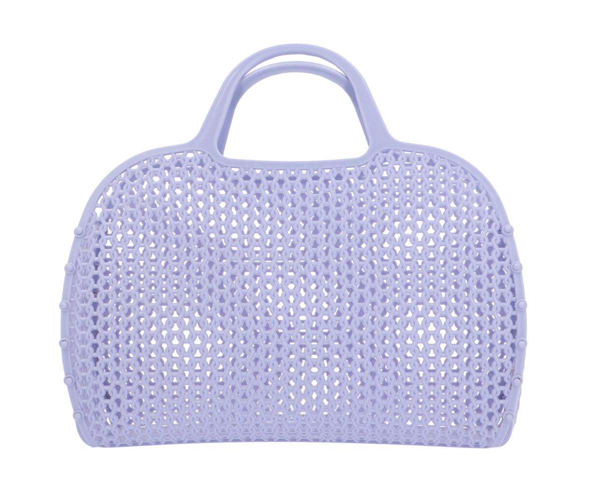 Bolso Plástico Retro Lavander