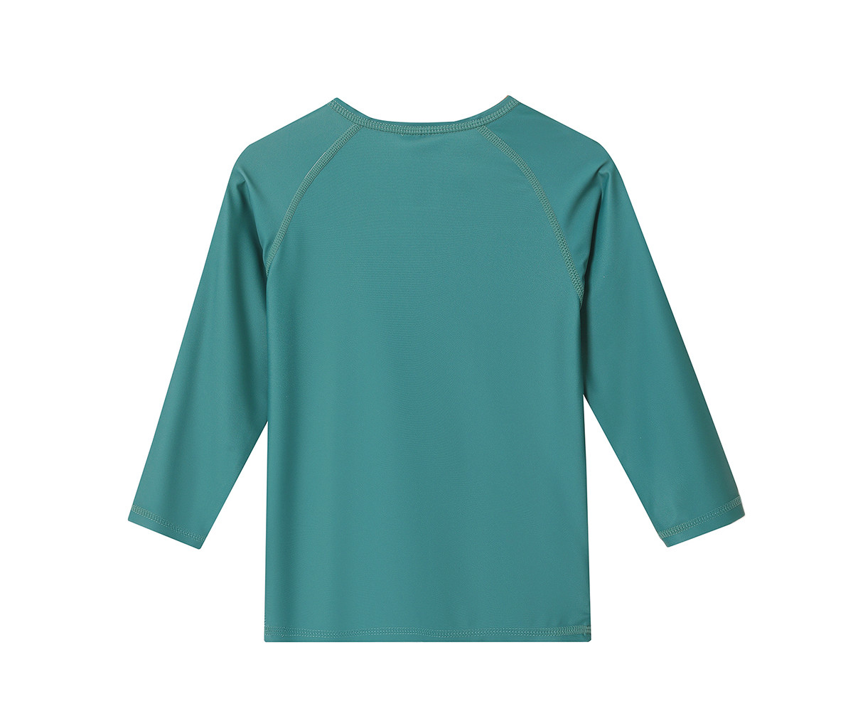 Camiseta Protección Solar Manga Larga Whale Teal - Imagen 2