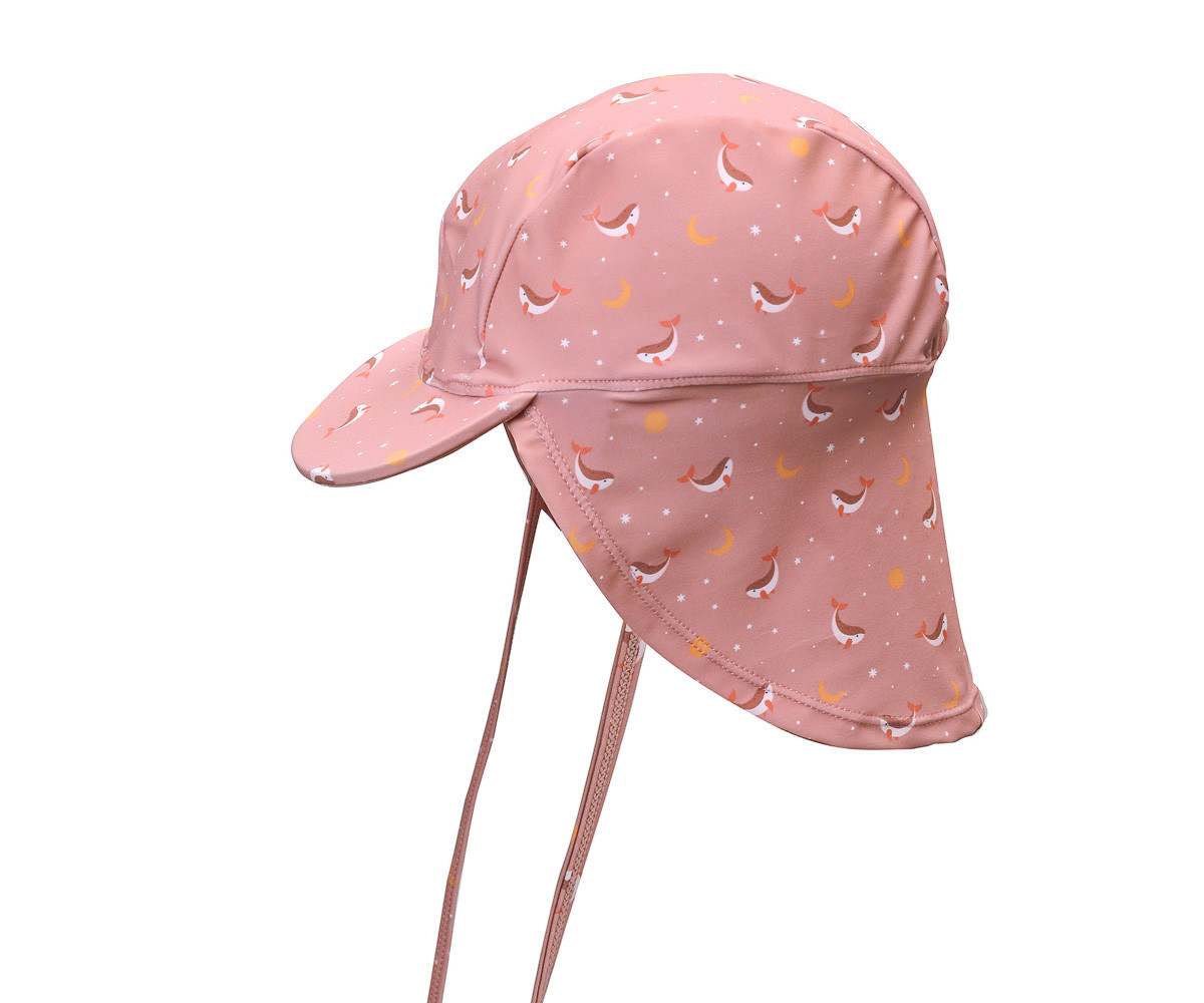 Gorro Playa Bebé Whale Pink - Imagen 2