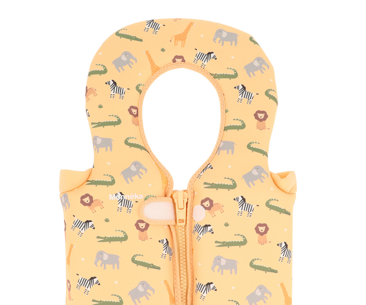 Chaleco Flotador Aprendizaje Wild Animals Talla 1-2 años - Imagen 3